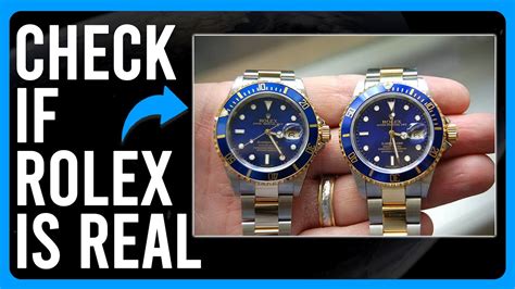 how to know if rolex is real